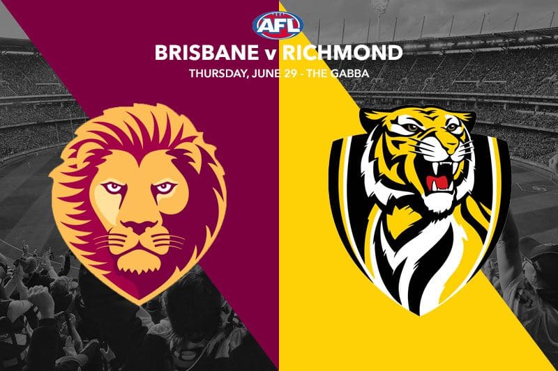 Brisbane v Richmond AFL R16 Tips, Odds & Multi | Thursday 29/6/23