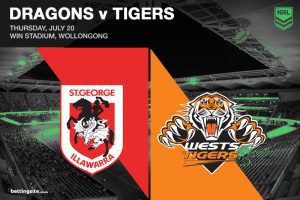 Dragons v Tigers NRL betting tips