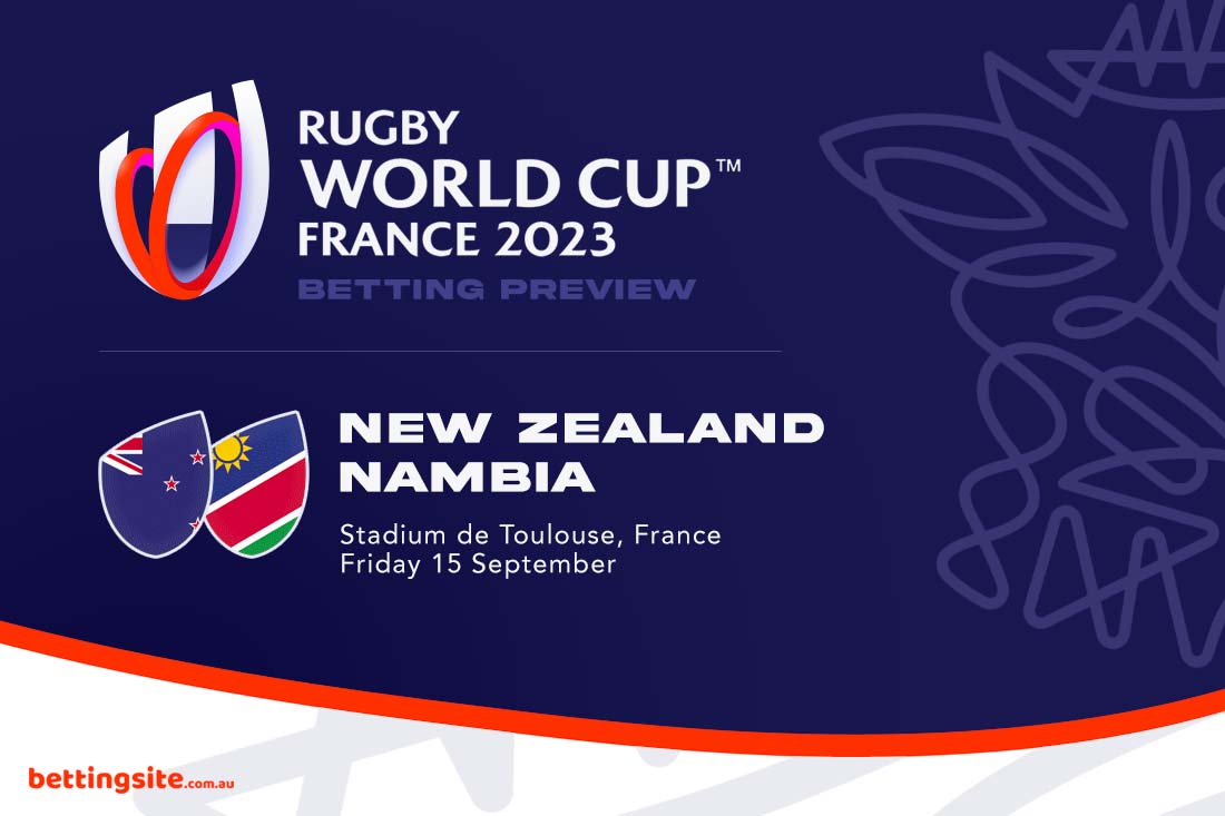 Rugby World Cup New Zealand vs Nambia