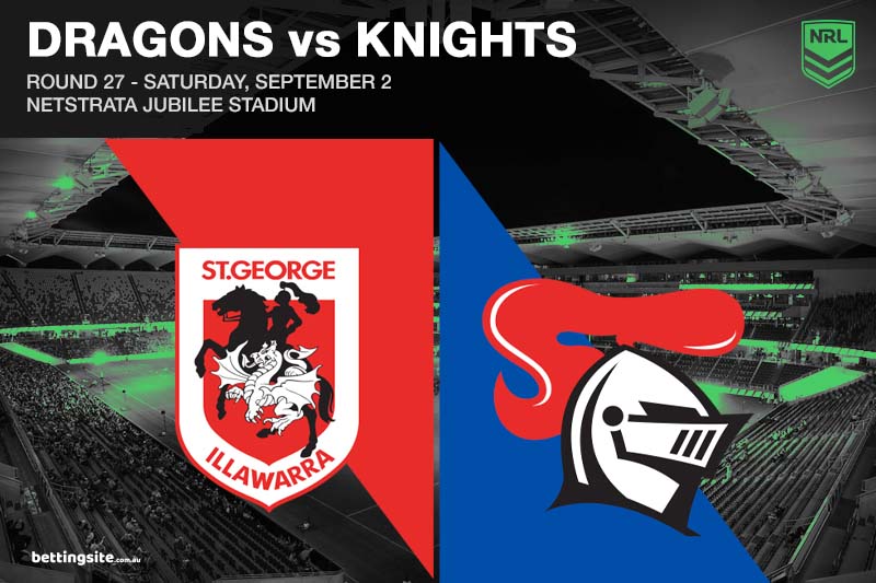 St George Dragons v Newcastle Knights NRL Round 27