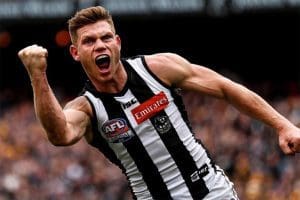 Taylor Adams injured ahead of Magpies preliminary final