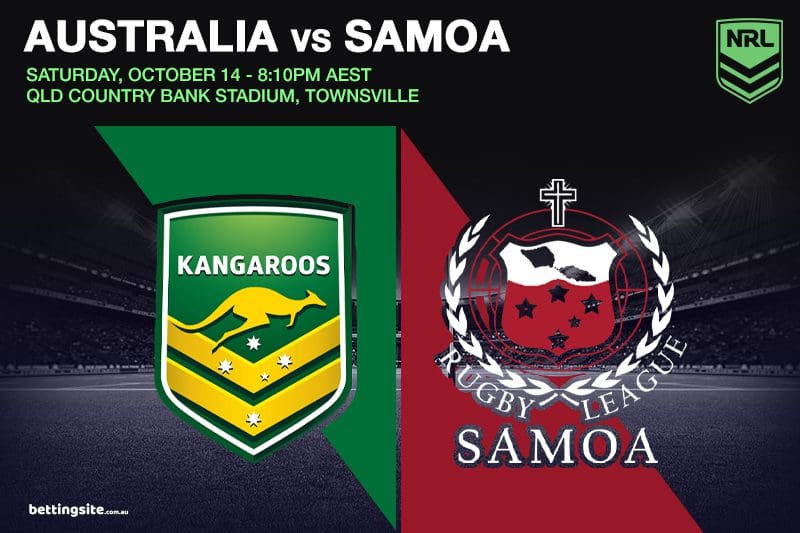 Kangaroos v Samoa