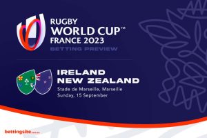 Ireland vs New Zealand Rugby World Cup tips