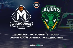 Melbourne United v Tasmania JackJumpers NBL Round 2