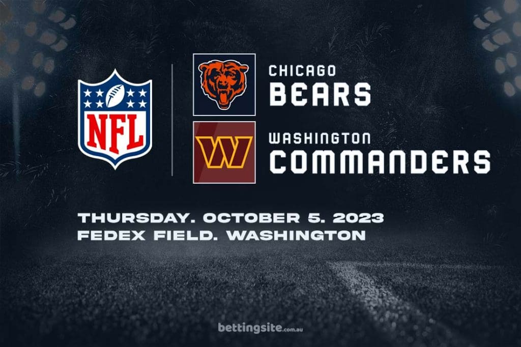 NFL Odds: Chicago Bears v Washington Commanders Betting Special