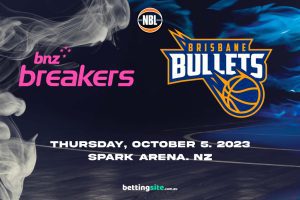 NZ Breakers vs Brisbane Bullets NBL Round 2