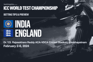 India v England 2nd Test betting tips