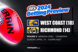 West Coast v Richmond betting tips for AFL rd 5 2024