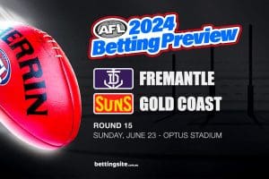 Fremantle v Gold Coast AFL R15 betting tips - June 23, 2024