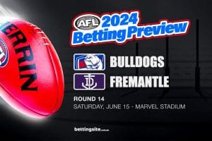 Western Bulldogs v Fremantle R14 betting tips - June 15, 2024