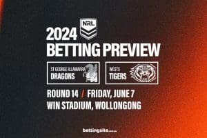 Wests Tigers v SGI Dragons NRL R14 betting preview