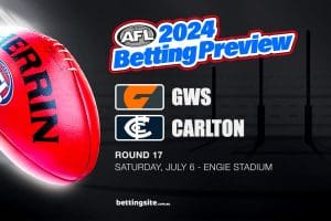GWS v Carlton AFL R17 betting tips - July 6, 2024