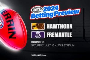 Hawthorn v Fremantle AFL betting tips - Round 18, 2024