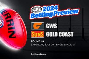 GWS Giants v Gold Coast Suns AFL betting tips - Round 19, 2024