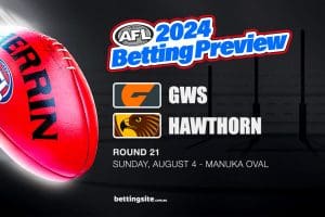 GWS Giants v Hawthorn AFL betting tips - Round 21, 2024