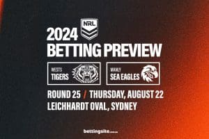 Wests Tigers v Manly Sea Eagles NRL betting tips - Round 25, 2024