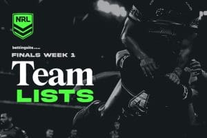 NRL Finals Week 1 team lists