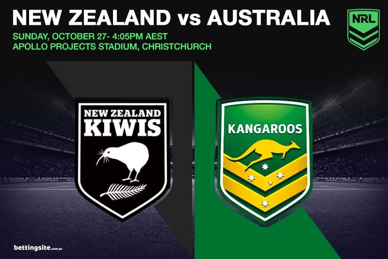 NZ Kiwis vs Aus Kangroos Rugby League Tips & Preview 27/10/24