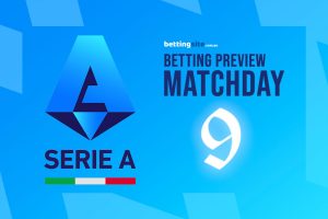 Serie A Matchday 9 betting tips