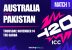 Australia v Pakistan - First T20I betting preview