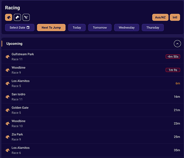 Blondebet horse racing review