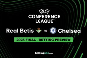 Real Betis v Chelsea - UEFA Conference League Final 2025